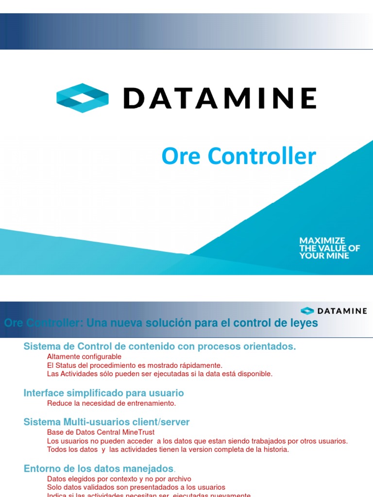 Ore Controller | PDF