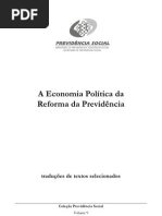 Conhecimentos Gerais e Atualidades - Economia Política - Reforma Preiv