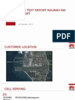 Walk Test Report Ngurah Rai Airport: 22 Agustus, 2013