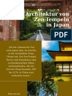 Architektur Von Zen-Tempeln in Japan: Bildband