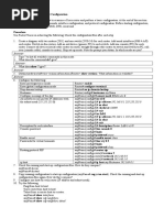 CCNA 1 Router & Switch Configuration Commands | PDF | Router (Computing ...