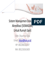 Sistem Manajemen Dokumen Akreditasi