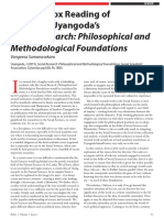 A Heterodox Reading of Jayadeva Uyangoda's Social Research: Philosophical & Methodological Foundations - Vangeesa Sumanasekera