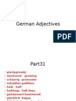 German Adjectives31