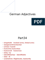 German Adjectives34