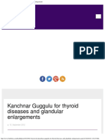 Kanchnar Guggulu For Thyroid Diseases and Glandular Enlargements