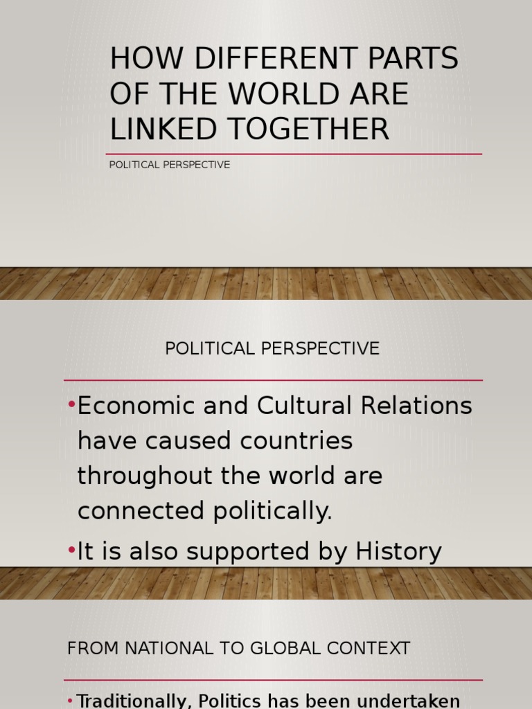 Global Political Connections Explained | PDF
