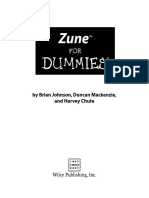 Zune For Dummies (ISBN - 0470120452) PDF