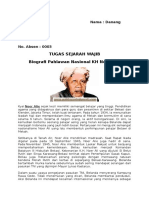 Tugas Sejarah Wajib Biografi Pahlawan Nasional KH Noer Alie: Nama: Danang Handaka P Kelas: XI IPA 1 No. Absen: 0003