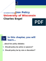 Stabilization Policy: University of Wisconsin