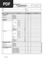 Daily Log Sheet for Engineering Operations | PDF | Electric Power ...