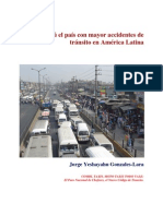 El Perú El País Con Mayor Accidentes de Tránsito en América Latina