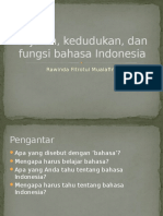 Sejarah, Kedudukan,& Fungsi B.Indonesia.pptx