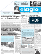 Edición Impresa El Siglo 13-10-2016