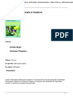 Fitoterapie Traditionala Si Moderna Ovidiu Bojor Octavian Popescu Editura Fiat Lux 2004 Prima Editie