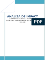 Analiza de Impact A Strategiei Nationale in Domeniul Protectiei Consumatorilor Pentru Perioada 2013-2020