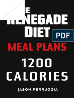 Renegade Diet Meal Plan 1200
