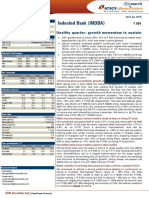 IndusInd Bank Maintains Growth Momentum