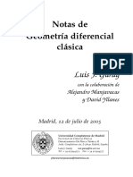 Geometria Diferencial Clásica PDF