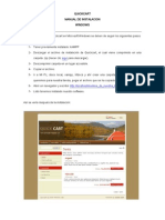 QuickCart-Instalacion en Windows