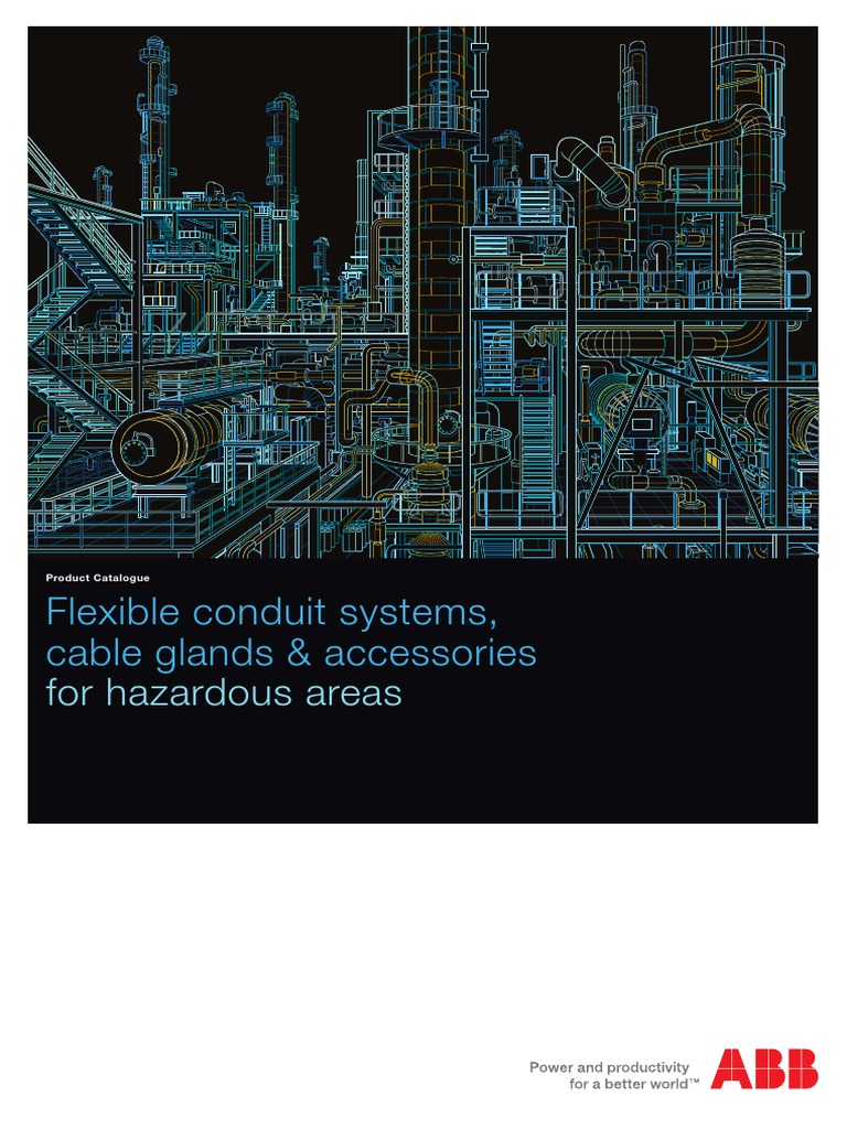 ABB Conduit, Fittings and Glands Catalog For Hazardous Locations PDF Oil Refinery Pipe