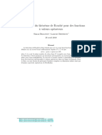 Généralisation Du Théorème de Rouché Pour Les Fonctions À Valeurs D'opérateurs