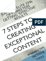 7 Steps To Better Content