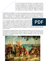 12 de Octubre Dia de Resistencia Indigena