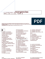 Emergencies Flashcards 2014 Complete