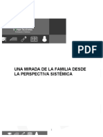 Una Mirada A La Familia Desde El Enfoque Sistémico PDF