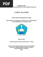Table Manner