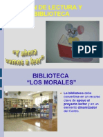 PRESENTACIÓN BIBLIOTECA LOS MORALES