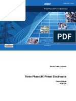 Three-Phase AC Power Electronics Student Manual