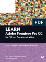 Learn Adobe Premier CC For Video Communication