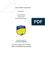 GSM Term Paper Report