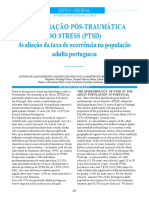 PTSD Prevalence in the Adult Portuguese Population