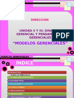 Dinamica Gerencial y Pensamientos Gerenciales