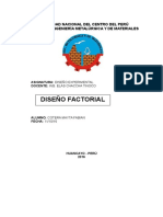 Diseño Factorial Cotera