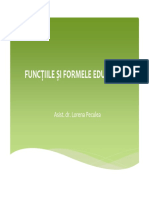 Functiile Si Formele Educatiei