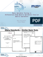 Basic Sprinkler Testing