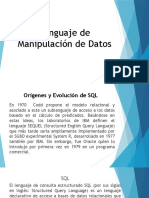 Lenguaje de Manipulación de Datos