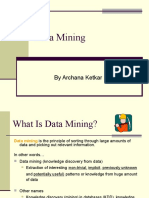 Archana Data Mining