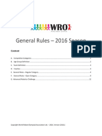 General Rules 2016