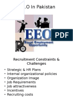 EEO in Pakistan