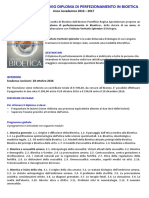 Programma Bioetica PDF
