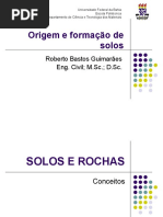 Origem e Formacao Dos Solos