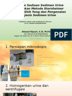 Pembuatan Sedimen Urine Staining