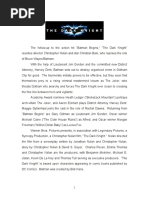 Download The Dark Knight Production Notes by Rich Gibbon SN327492001 doc pdf