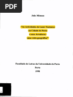 S as Actividades de Lazer