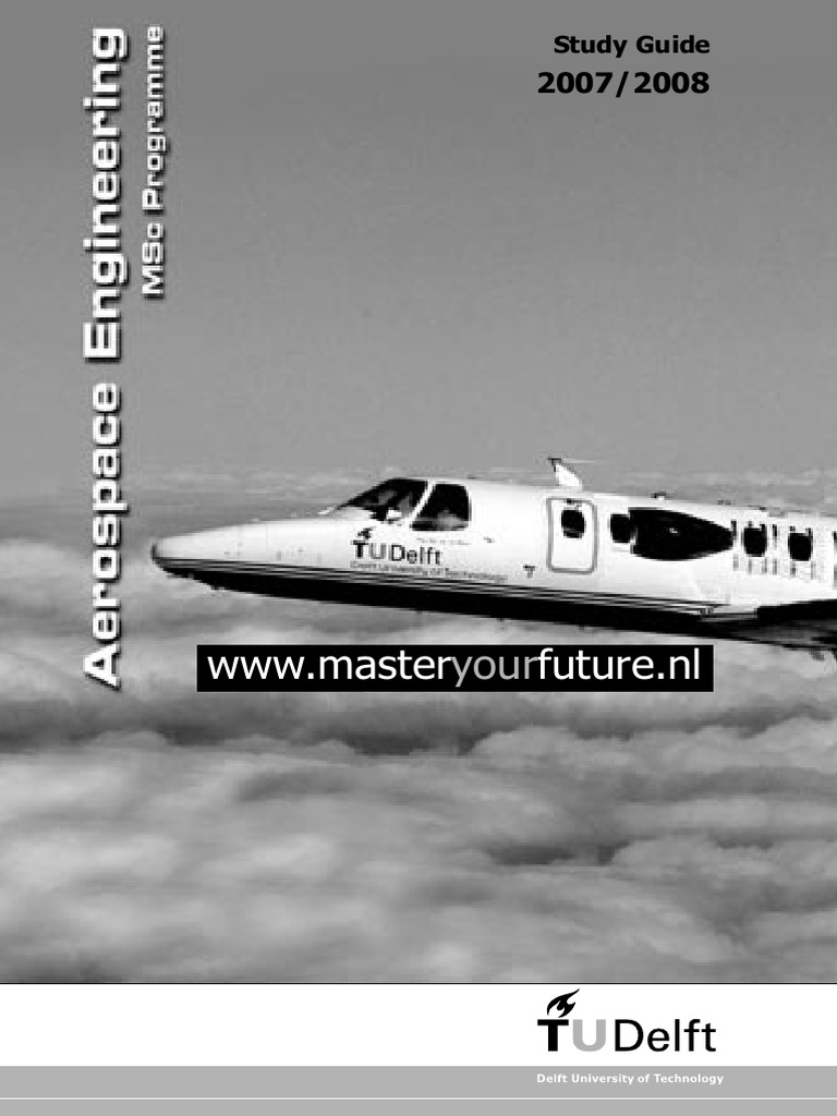 TU Delft Aerospace Engineering Guide | PDF | Master Of Science | Thesis